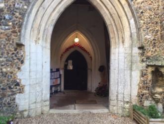 church door way