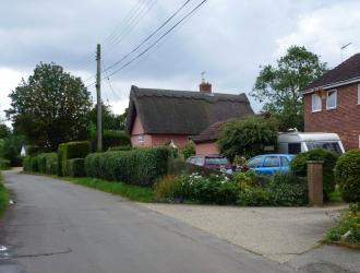 Mole Cottage on the left, Kerensa on the right